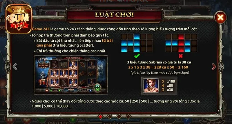 Quy tắc chơi Nổ Hũ The Witcher K8CC